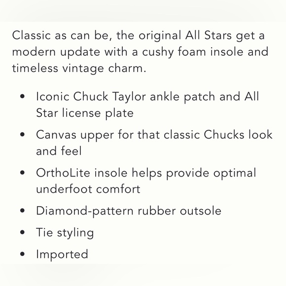 Converse Chuck Taylor Men’s All Star Canvas Black/White High-Top Sneakers(12) - Picture 9 of 11